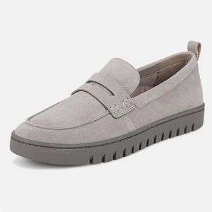 Vionic Uptown Women's Light Grey Suede Loafer